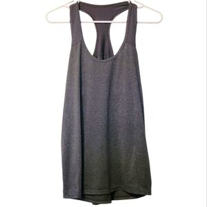 Xersion Gray Relaxed Backless Athletic Tank Top Size Medium